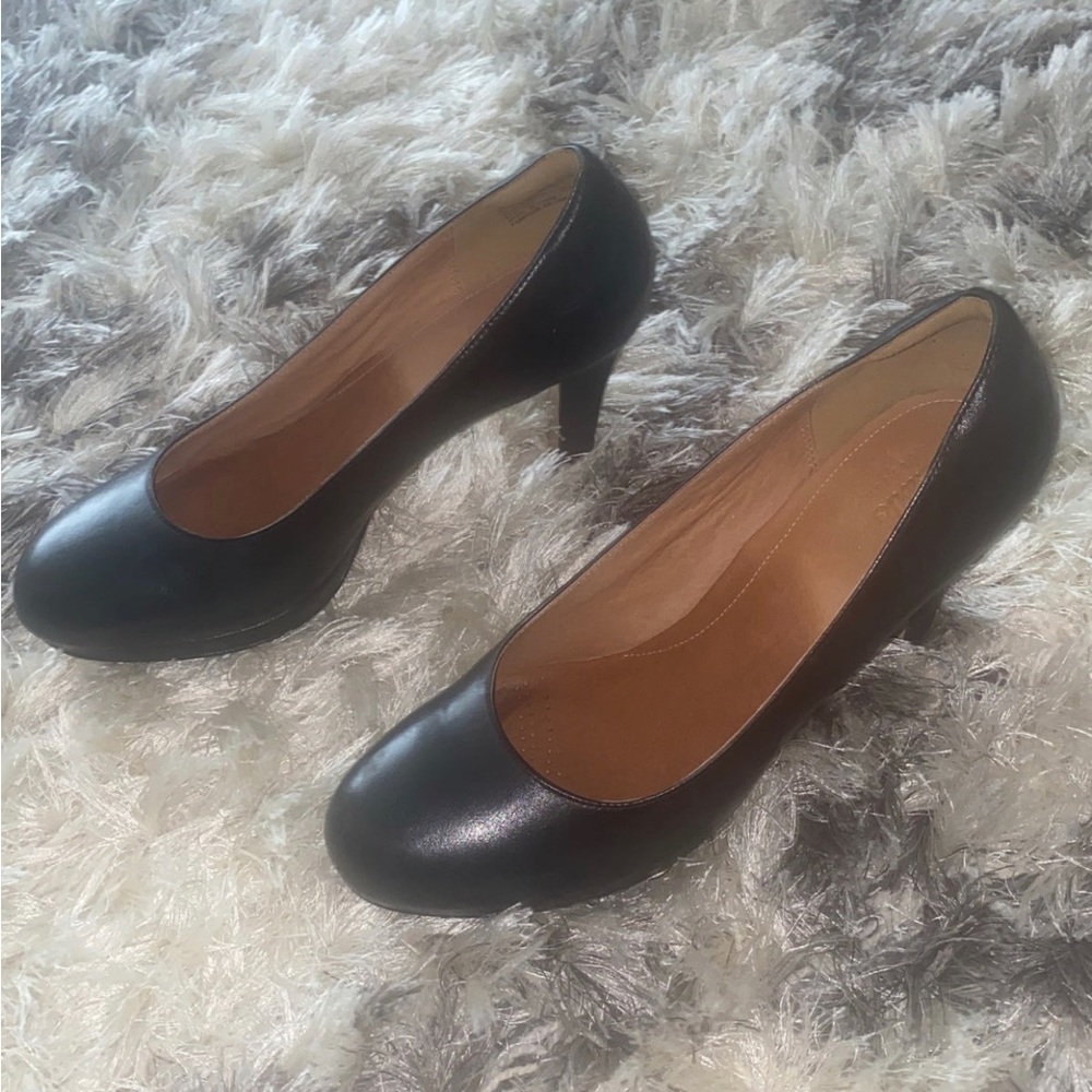 👠 ~SOLD!!! Gorgeous Black Leather Clarks Artisan Heels! Size 10, Excellent!~ 👠